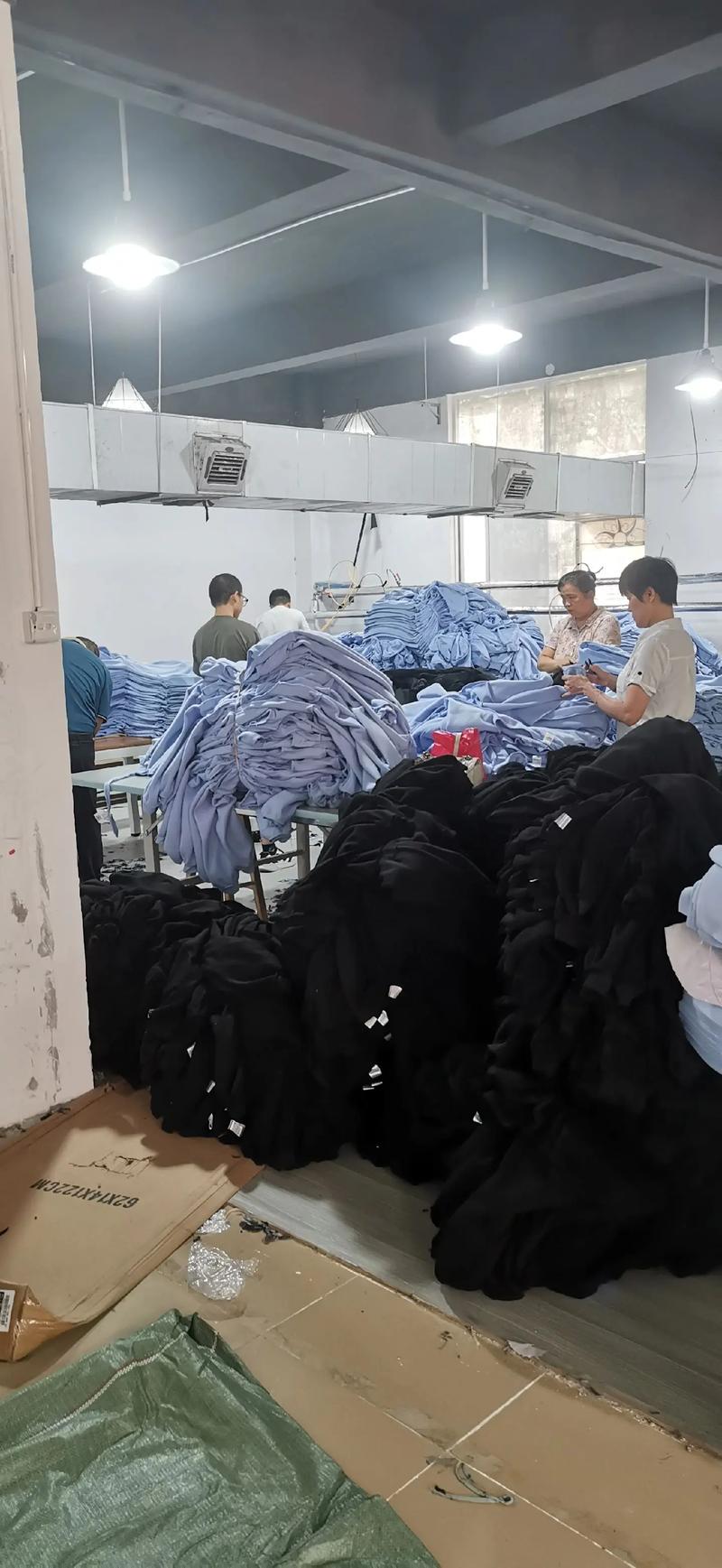 帶你走進服裝廠 ,車間實拍.